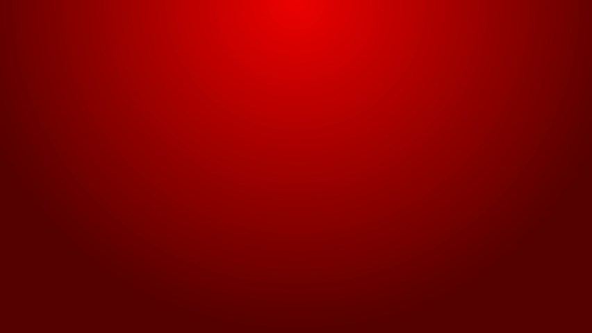 Green line Bow and arrow in quiver icon isolated on red background. 4K Video motion graphic animation.