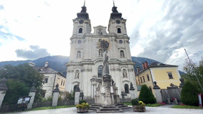 historic benedictine monastery in Spital am Pyhrn, Upper Austria