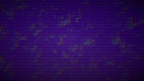 Moving glitch effect sci-fi trendy iridescent background. VFX for trending overlay. 