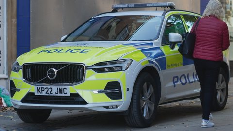 4 Volvo Xc 90 Police Stock Video Footage - 4K and HD Video Clips