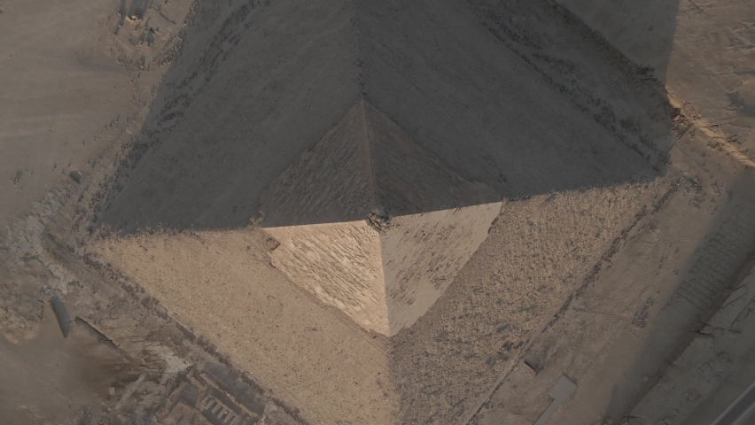 Pyramids of Giza in Egypt Royalty-Free Stock Footage #1095839815