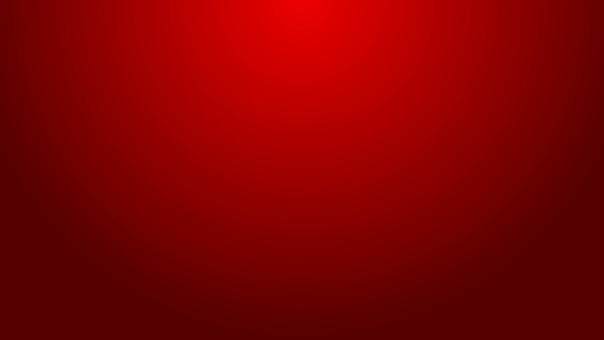 Green line Closed warehouse icon isolated on red background. 4K Video motion graphic animation.