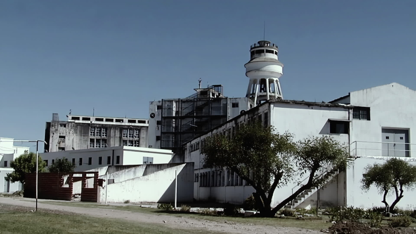 Exterior View of Olmos Prison Complex, Buenos Aires Province, Argentina