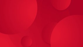 Modern red abstract background. 4k videos
