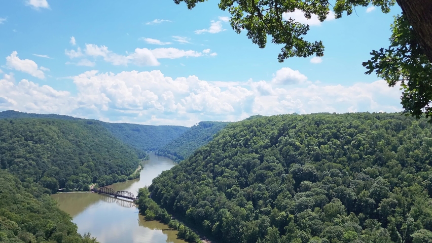 Hawks Nest State Park | fayette County | West Virginia | USA.