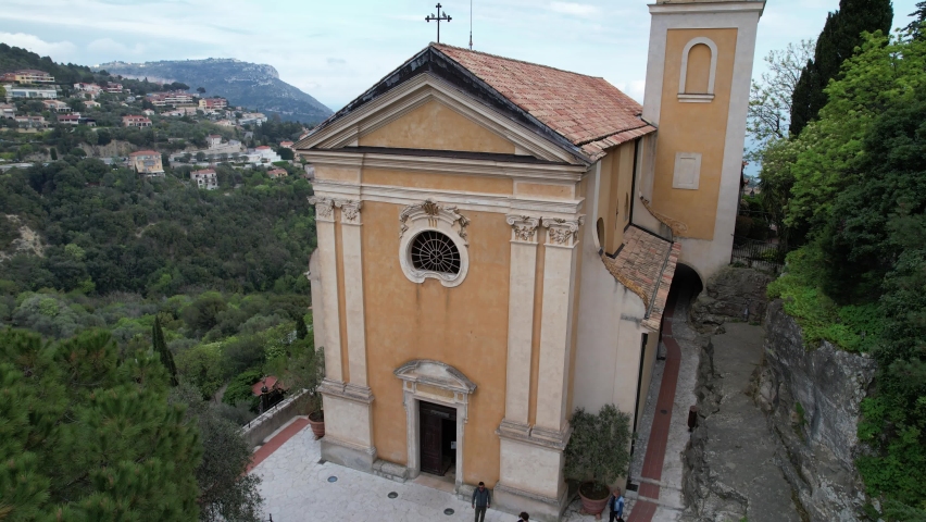 The façade of the Church of Notre Dame de l