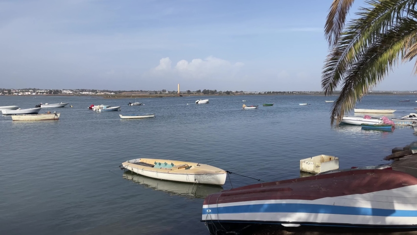 Fishing port of the town of Isla Cristina in Huelva