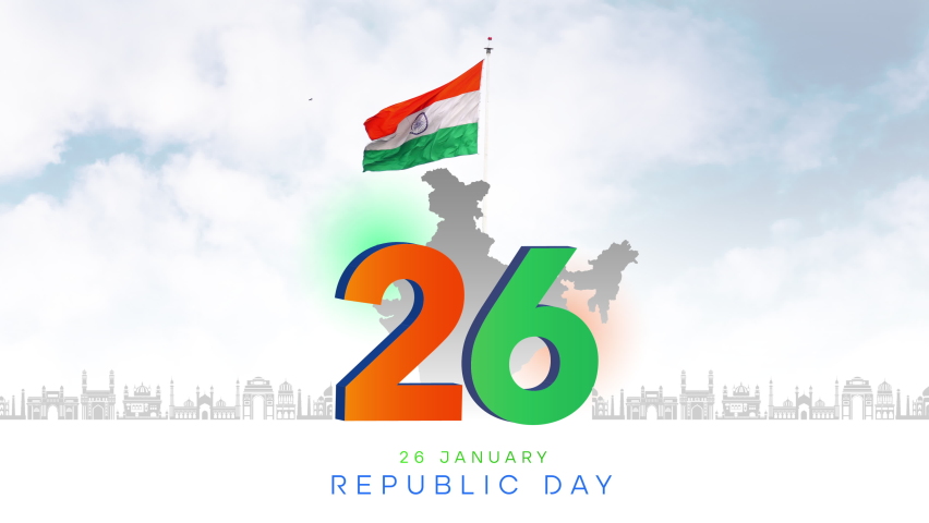 День Республики Индии 26 января. Independence of India 75. 26 txt