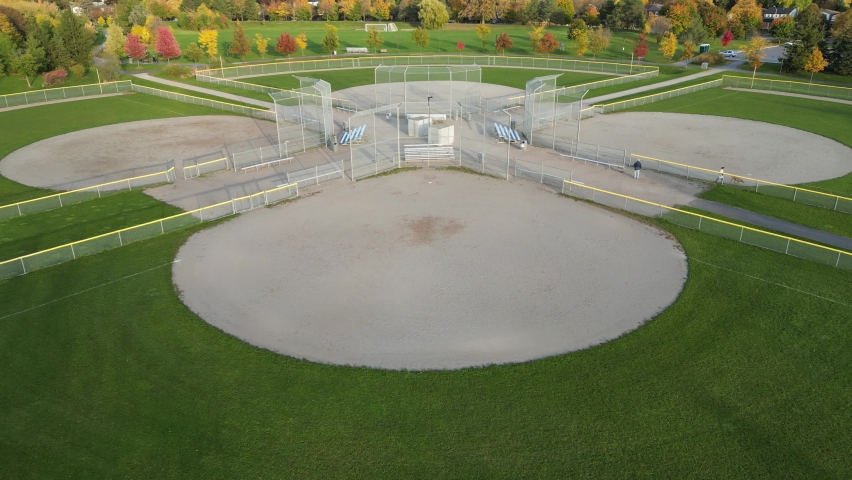 A Baseball Park in Ontario | Shutterstock HD Video #1096105813