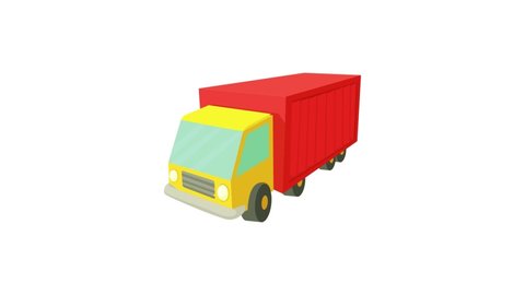 50 Cartoon Diesel Trucks Stock Video Footage - 4K and HD Video Clips |  Shutterstock