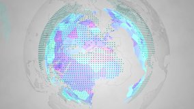 Digital world map. Computer generated 3d render - Powered by Shutterstock - Get 15% off with code: PIKWIZARD15