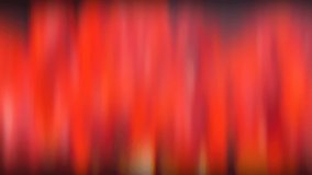 Red colored blurred burning flames bokeh background video in 4K 60FPS.