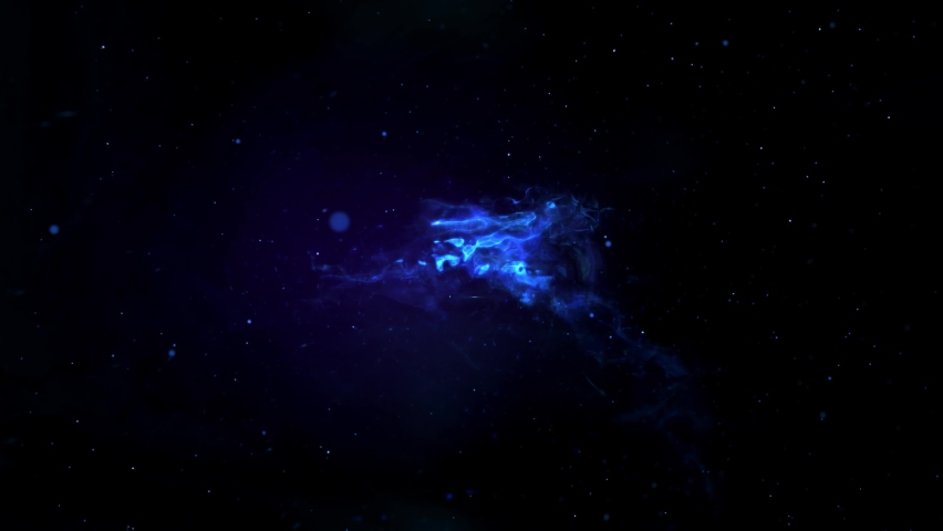 Plasma Bursts Blue Background 4K Loop features blue plasma bursts exploding out of a dark background atmosphere in a loop. Royalty-Free Stock Footage #1096187717