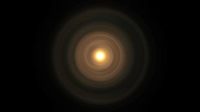 Abstract illusion motion graphic loop of center gold circle radial psychedelic twisting helix vortex energy background. 4K 3D spinning around center and blending seamless VJ  - Powered by Shutterstock - Get 15% off with code: PIKWIZARD15