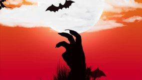 Happy Halloween Animation For Logo Intro. Halloween Background - Powered by Shutterstock - Get 15% off with code: PIKWIZARD15