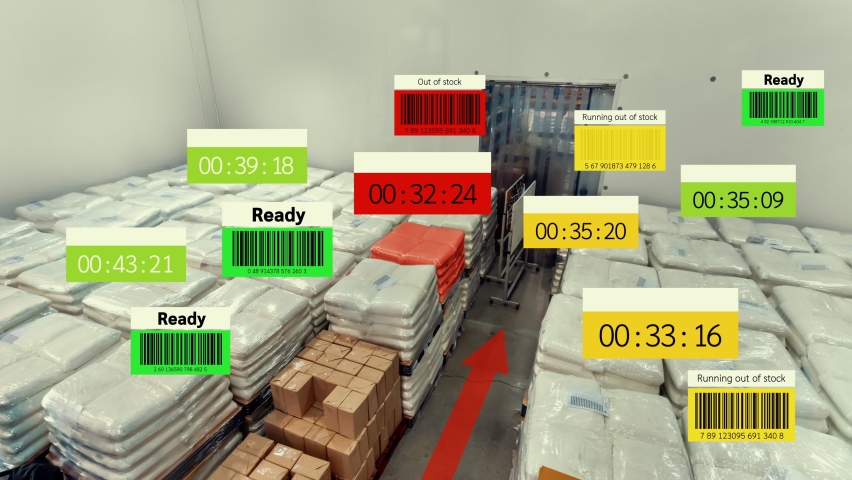 Augmented reality technology system in deft smart warehouse identify package picking and delivery . Future concept of supply chain and logistic business . - Powered by Shutterstock - Get 15% off with code: PIKWIZARD15