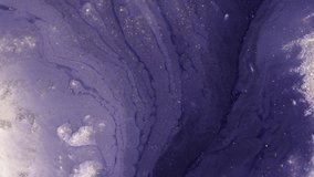 Purple water slow motion, high quality abstract video design suitable for music or advertising. Beautiful gentle luxury art.