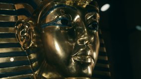 Tutankhamen - pharaoh of ancient Egypt from the XVIII dynasty of the New Kingdom. Golden Mask of Tutankhamen. Tutankhamun's famous funerary mask is one of the most recognizable Egyptian images - one o - Powered by Shutterstock - Get 15% off with code: PIKWIZARD15