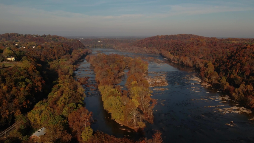Harpers Ferry is a small town in West Virginia at the location where the Potomac and Shenandoah Rivers meet, known as The Point. This area offers picturesque views of Maryland and Virginia.