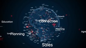 Business keywords and communication network. Search engine. - Powered by Shutterstock - Get 15% off with code: PIKWIZARD15