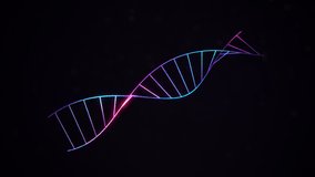 Full DNA shape spinning and small molecule spread out from it with 3d rendering.Full color particles simulation visual effect.
 - Powered by Shutterstock - Get 15% off with code: PIKWIZARD15