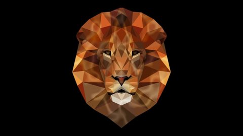 22 Lion Geometric Icon Stock Video Footage - 4K and HD Video Clips |  Shutterstock