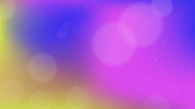 Blurred Gradient abstract colorful video background. Looping bokeh motion video background