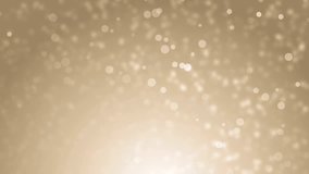 Lights gold bokeh background. High Definition abstract motion backgrounds ideal for editing. Elegant abstract. Christmas Animated Background. loop able abstract background circles. 