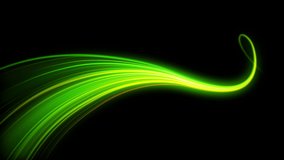 Glowing green streams light in motion with abstract lines trail - Powered by Shutterstock - Get 15% off with code: PIKWIZARD15
