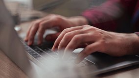 Close up of freelancer's developer hands typing program code on laptop keyboard in coworking. Businessman at work in working in office. Copywriter writing text on computer keyboard in coffeeshop. - Powered by Shutterstock - Get 15% off with code: PIKWIZARD15