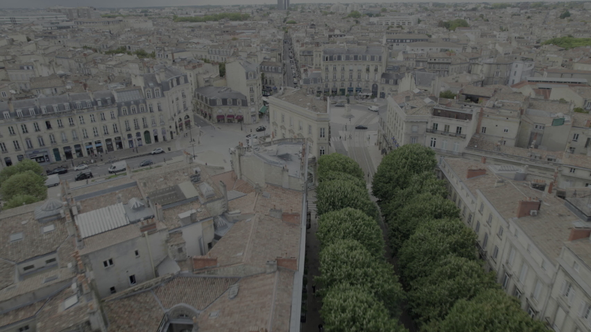 Bordeaux is a port city on the river Garonne in the Gironde department, Southwestern France. It is the capital of the Nouvelle-Aquitaine region. Located at the crossroads of the Atlantic Ocean