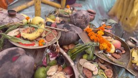 chhath pooja indian bihari festivals Videos 4k