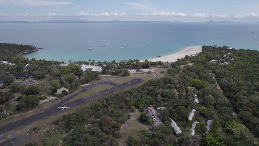 Yeppoon Town In Capricorn Coast, Queensland At Daytime - aerial drone shot