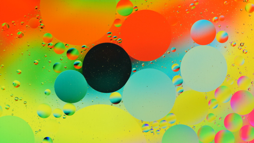 Bubble multi colored abstract bcakground