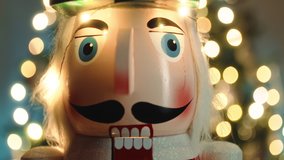 Nutcracker In Front Of Christmas Tree - Powered by Shutterstock - Get 15% off with code: PIKWIZARD15