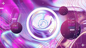 Animation of scope scanning and data processing over grid. Global computing, digital interface and data processing concept digitally generated video. - Powered by Shutterstock - Get 15% off with code: PIKWIZARD15