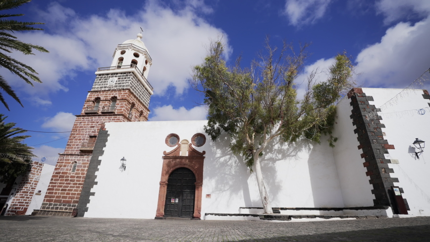 Church San Francisco in Teguise, Lanzarote island
