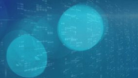 Animation of light spots over snow falling. Social media and digital interface concept digitally generated video. - Powered by Shutterstock - Get 15% off with code: PIKWIZARD15