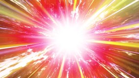 Background video with shining lights. title back. Radial laser beam. - Powered by Shutterstock - Get 15% off with code: PIKWIZARD15