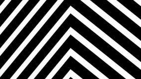 Black and white abstract background.Seamless loop video.