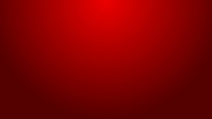 Green line Eye with dollar icon isolated on red background. 4K Video motion graphic animation.