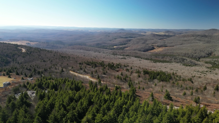 WV Spruce Knob Drone Wilderness