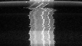 TV Static Noise Glitch Effect – Original Video from a vintage CRT cathode-ray tube Television