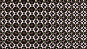Indigenous Ethnic Tile Pattern Design Backdrop Sliding. Seamless Abstract. black and brown loop animated video.