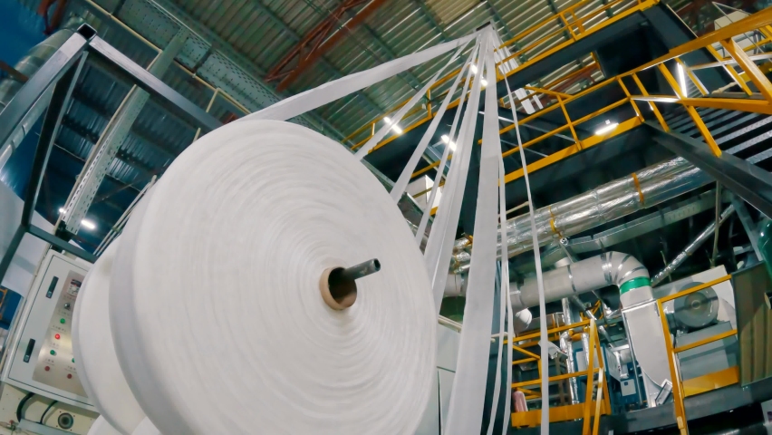 Non Woven Fabric Plant Making Machine. Non Woven Fabric Making Plant. PP Spunbond Nonwoven Fabric Plant.

