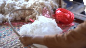 The Making of silk in Thailand Northeast