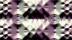 Abstract transforming futuristic pattern. HD Looping footage.
