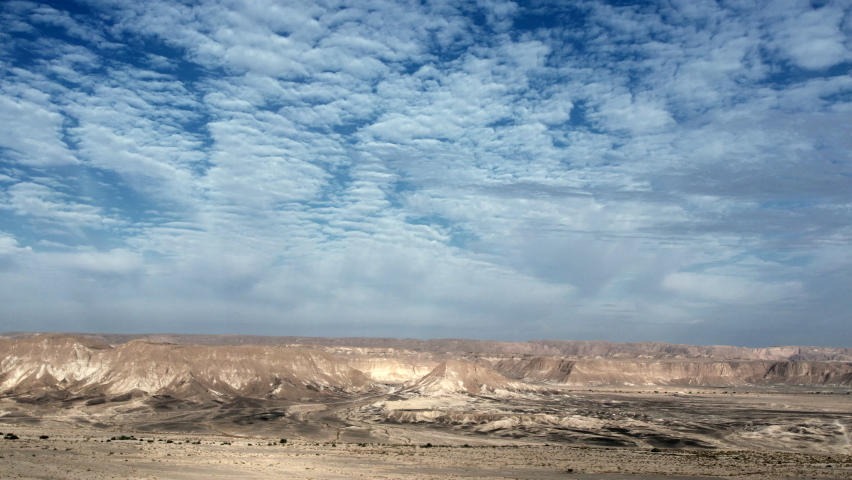 Sand Dunes landscape with sky and clouds in Israel image - Free stock ...