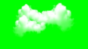 Animated Clouds Moving Fast on Green Screen. 4k Footage - Powered by Shutterstock - Get 15% off with code: PIKWIZARD15