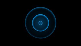 Blue light wave diffusion animation, alpha channel - Powered by Shutterstock - Get 15% off with code: PIKWIZARD15